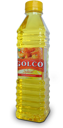 Minyak goreng sehat Golco Spesial kemasan botol 400ml