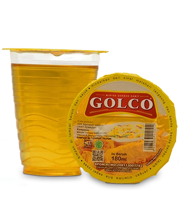 Minyak goreng kemasan gelas 200ml