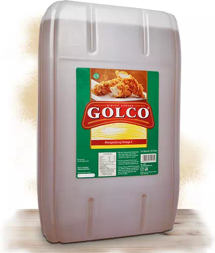 Minyak goreng jerigen 20 liter Golco
