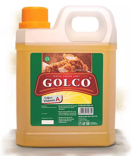 Minyak goreng jerigen 900ml Golco