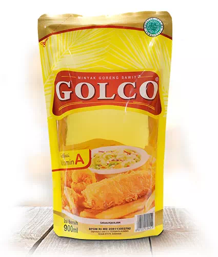 Minyak goreng Golco Refill 900ml