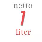 Berat netto minyak goreng jerigen 1 liter