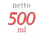 Berat netto minyak goreng golco 500ml