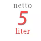 Berat netto minyak goreng jerigen 5 liter